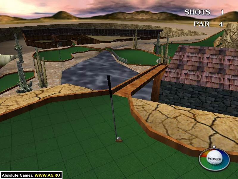 Изображение игры: Crazy Minigolf