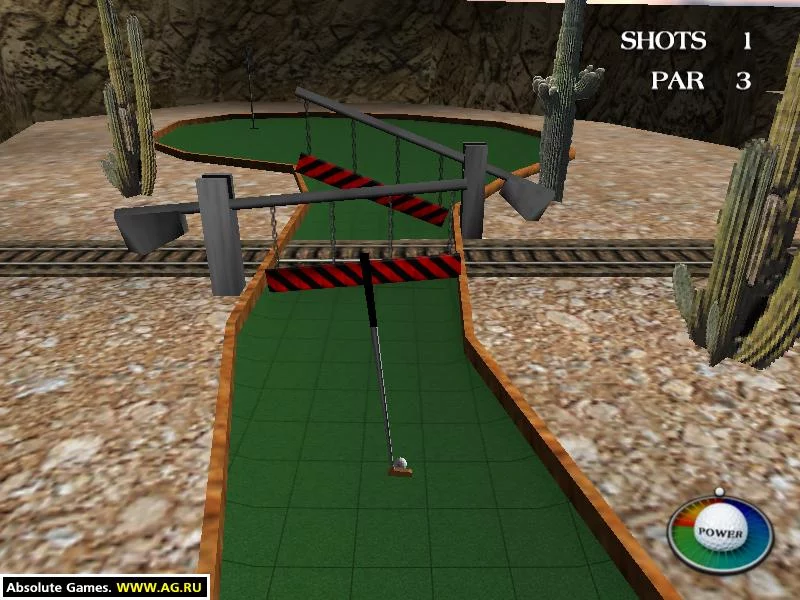 Изображение игры: Crazy Minigolf