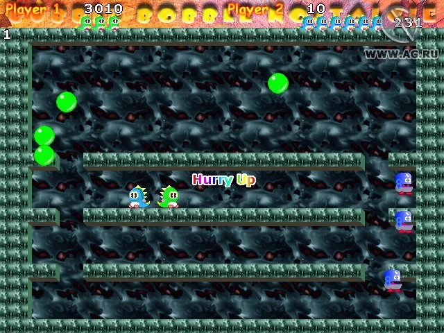 Изображение игры: Bubble Bobble Nostalgie 2