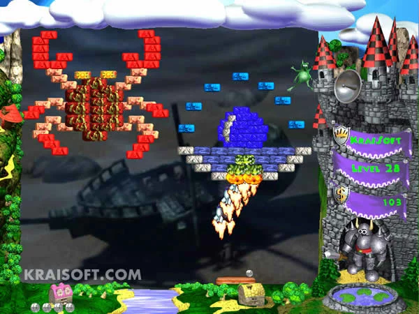 Изображение игры: 1st Go Warkanoid 3: Story-book