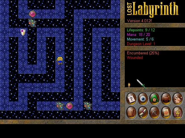 Изображение игры: Lost Labyrinth