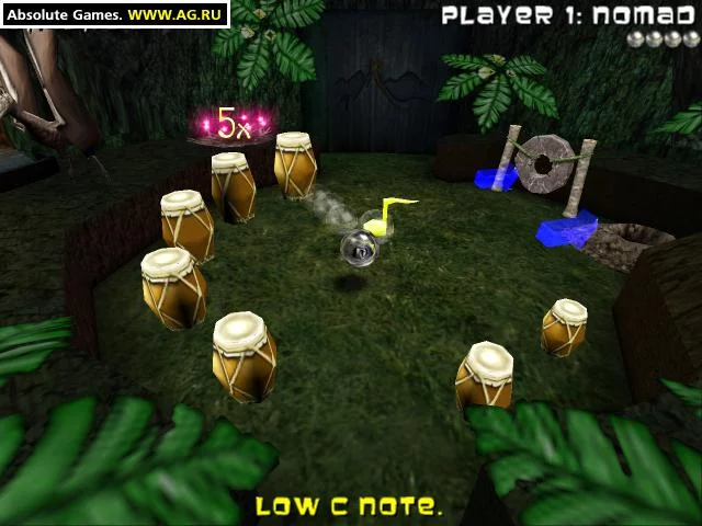 Изображение игры: Adventure Pinball: Forgotten Island