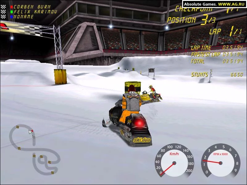 Изображение игры: Ski-Doo X-Team Racing