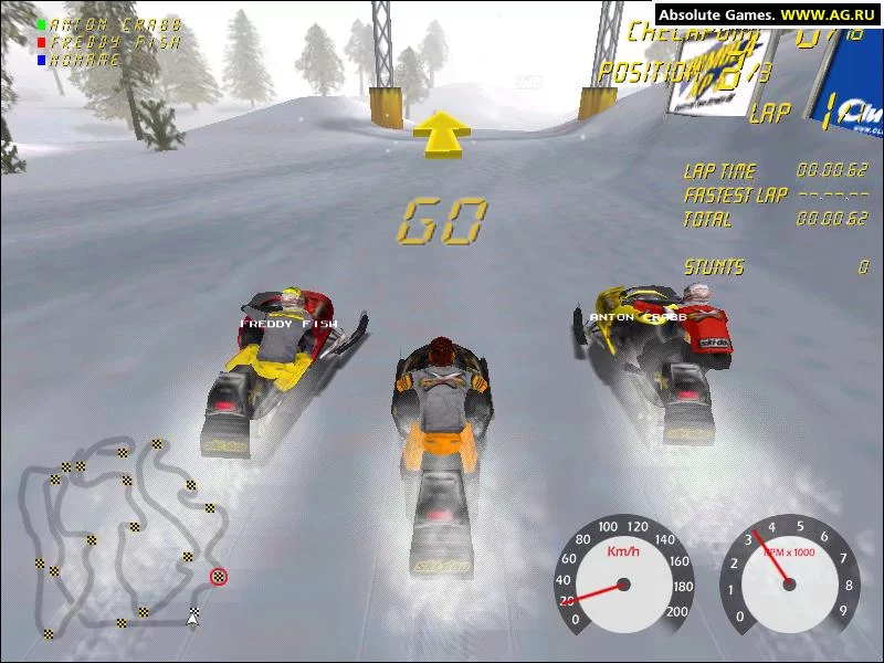 Изображение игры: Ski-Doo X-Team Racing