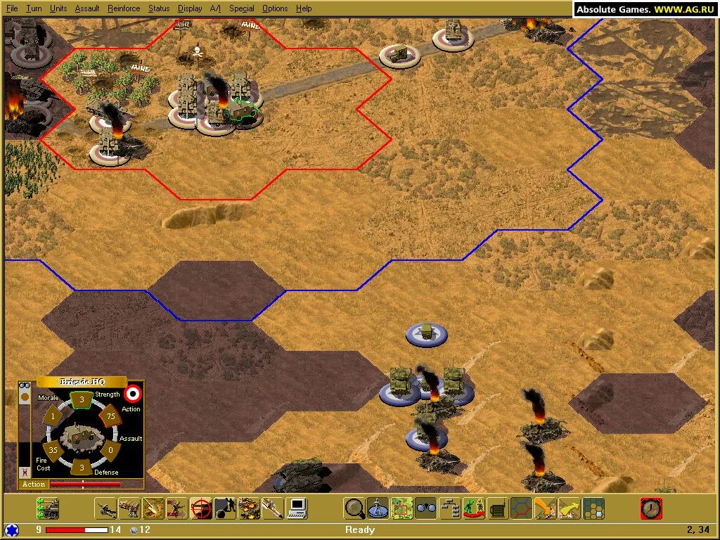 Изображение игры: Divided Ground: Middle East Conflict