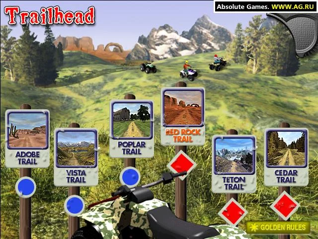 Изображение игры: ATV Rally
