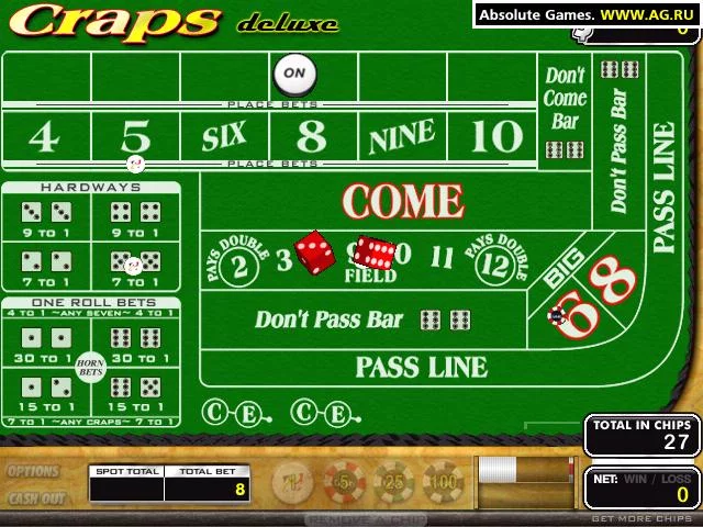 Изображение игры: Craps Deluxe