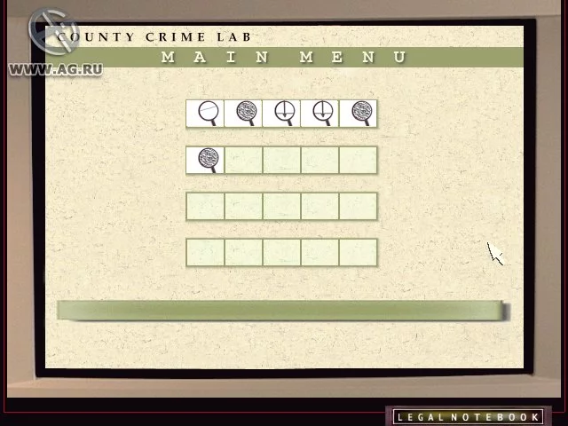 Изображение игры: D.A.: Pursuit of Justice - The Rat Tattoo Murder