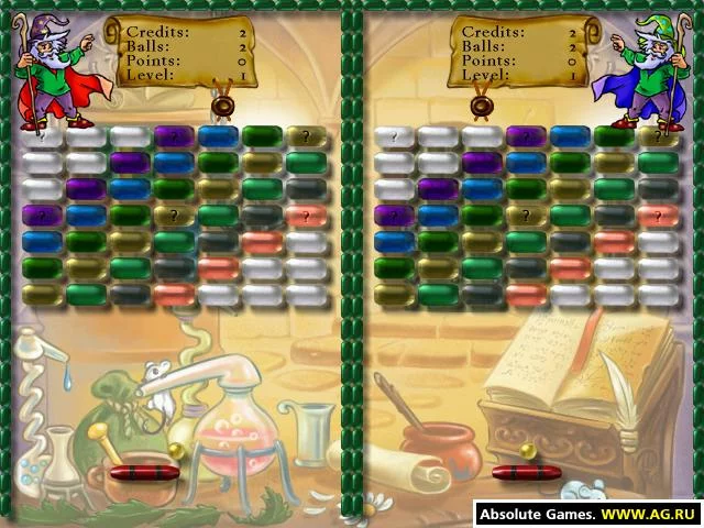 Изображение игры: Merlin's Magic Break Out