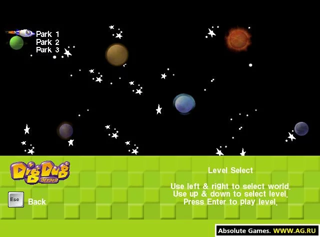 Изображение игры: Dig Dug: Deeper