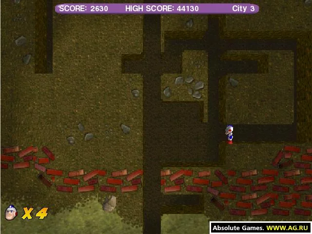 Изображение игры: Dig Dug: Deeper