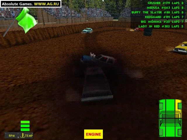 Изображение игры: Demolition Derby & Figure 8 Race