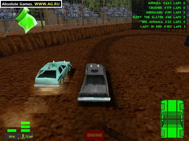 Изображение игры: Demolition Derby & Figure 8 Race