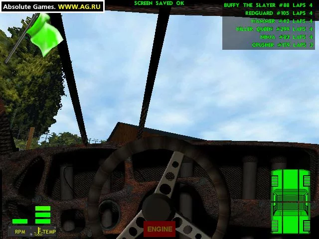 Изображение игры: Demolition Derby & Figure 8 Race