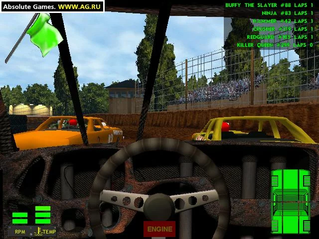 Изображение игры: Demolition Derby & Figure 8 Race