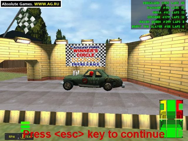 Изображение игры: Demolition Derby & Figure 8 Race