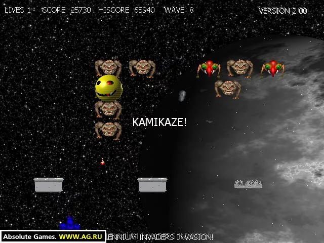 Изображение игры: The Millennium Invaders Invasion!