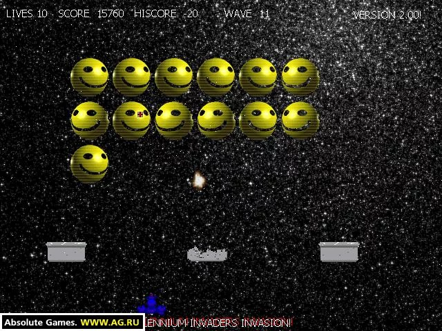 Изображение игры: The Millennium Invaders Invasion!