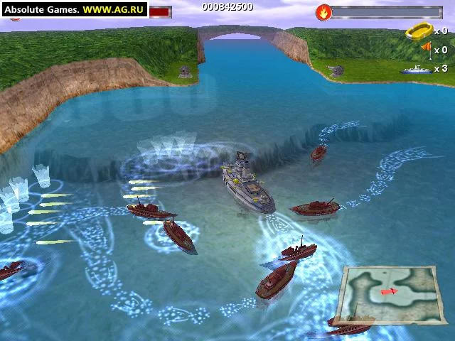 Изображение игры: Battleship: Surface Thunder