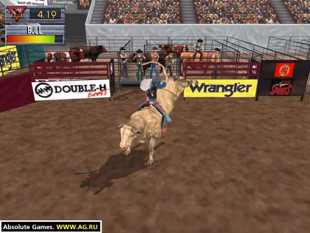 Изображение игры: Professional Bull Rider 2