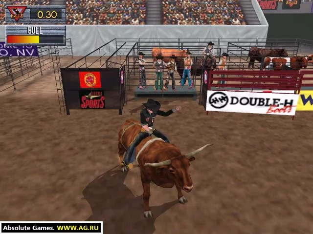 Изображение игры: Professional Bull Rider 2