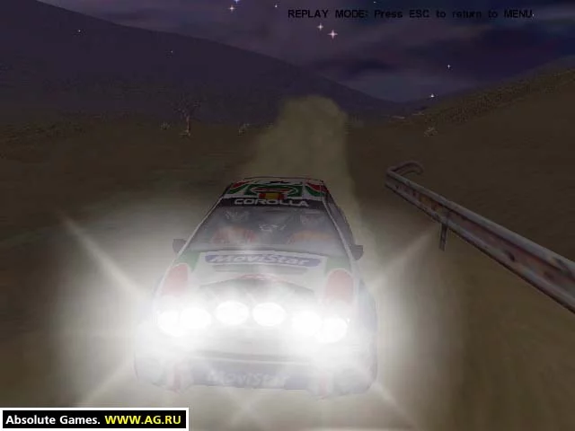 Изображение игры: Pro Rally 2001