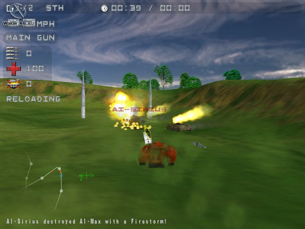 Изображение игры: Tread Marks