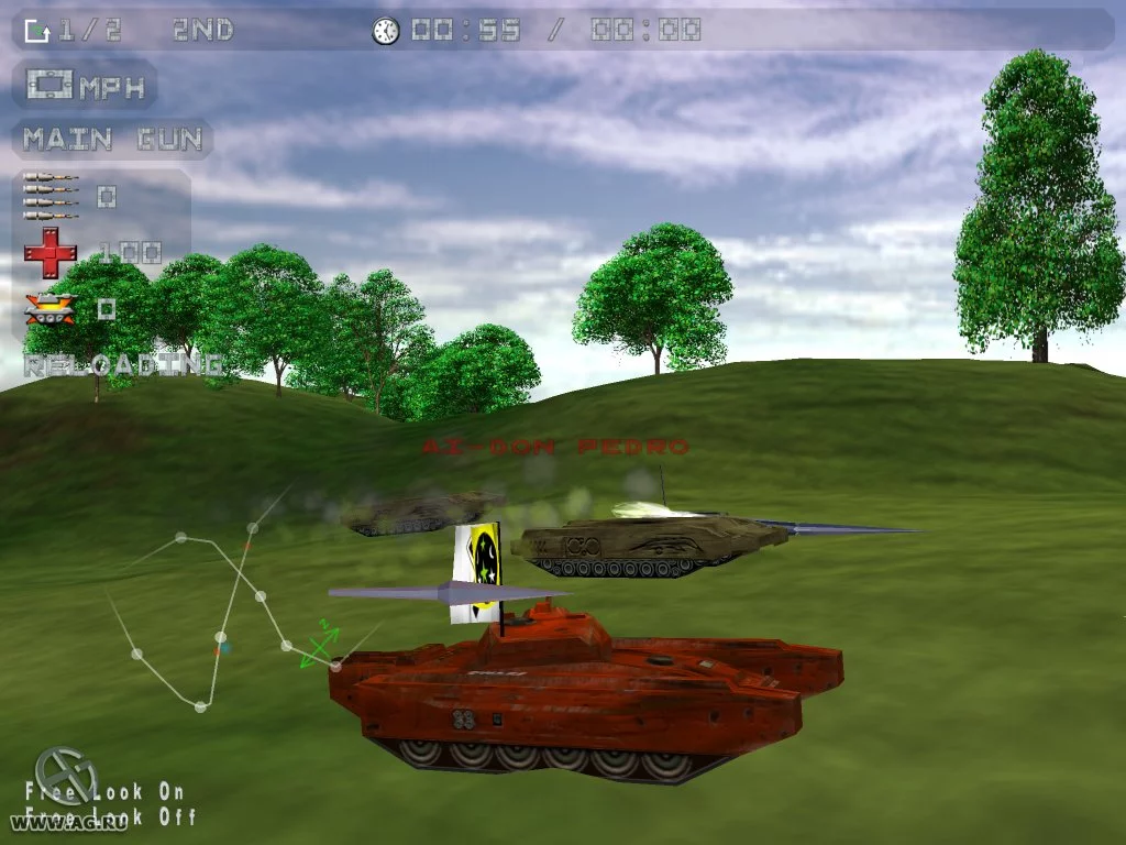 Изображение игры: Tread Marks