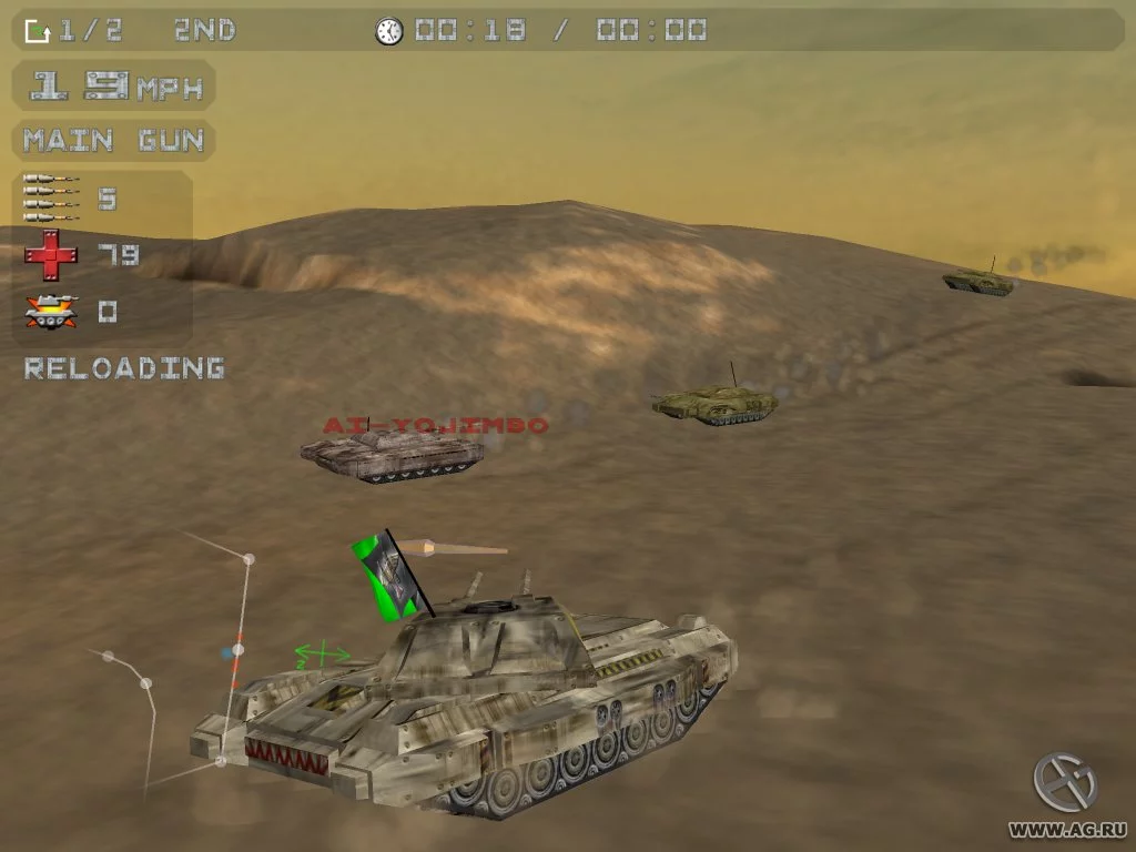 Изображение игры: Tread Marks
