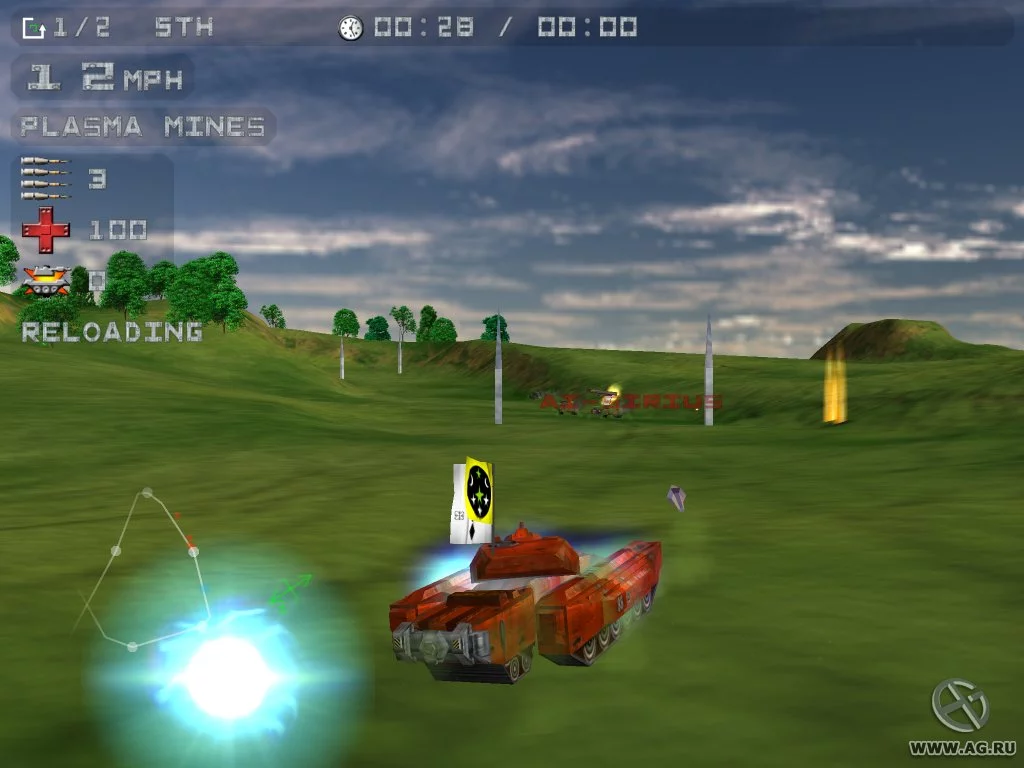 Изображение игры: Tread Marks