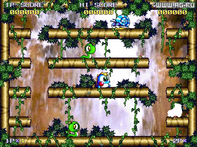 Изображение игры: Bubble Bobble Nostalgie