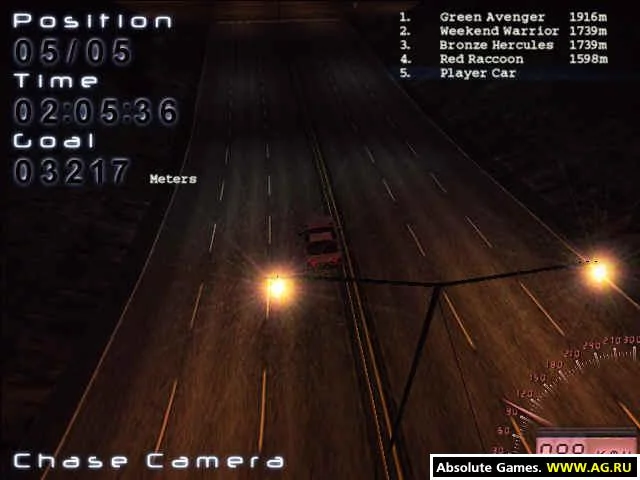 Изображение игры: Midnight Racing