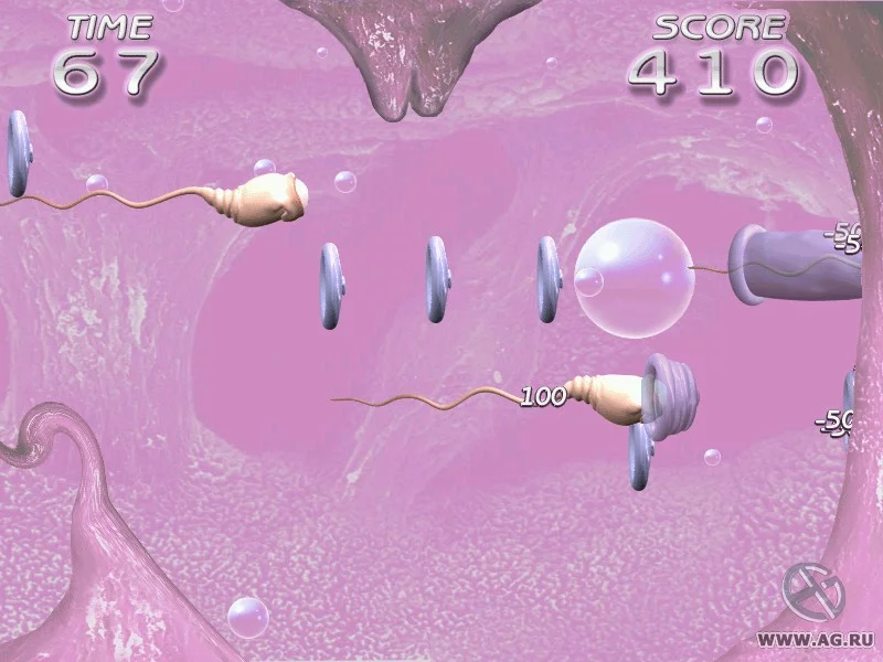 Изображение игры: Catch the Sperm