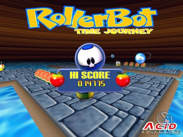 Изображение игры: RollerBot: Time Journey