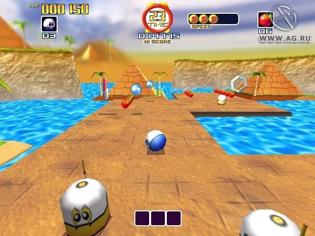 Изображение игры: RollerBot: Time Journey