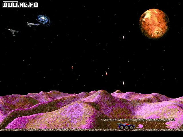 Изображение игры: Moon Buggy
