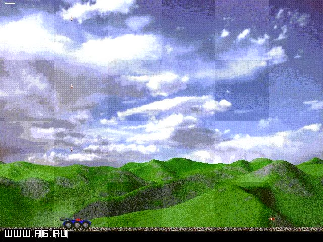 Изображение игры: Moon Buggy