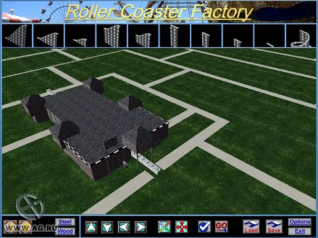 Изображение игры: Roller Coaster Factory