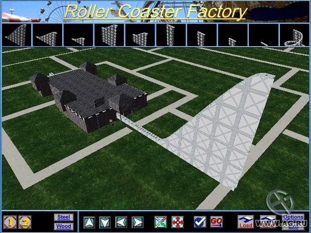Изображение игры: Roller Coaster Factory