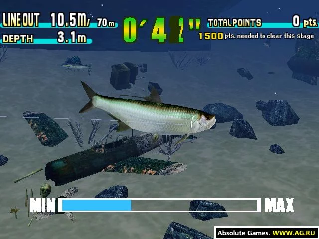 Изображение игры: Sega Marine Fishing