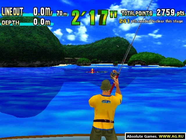 Изображение игры: Sega Marine Fishing