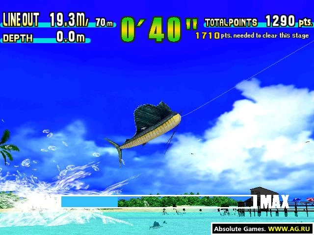 Изображение игры: Sega Marine Fishing