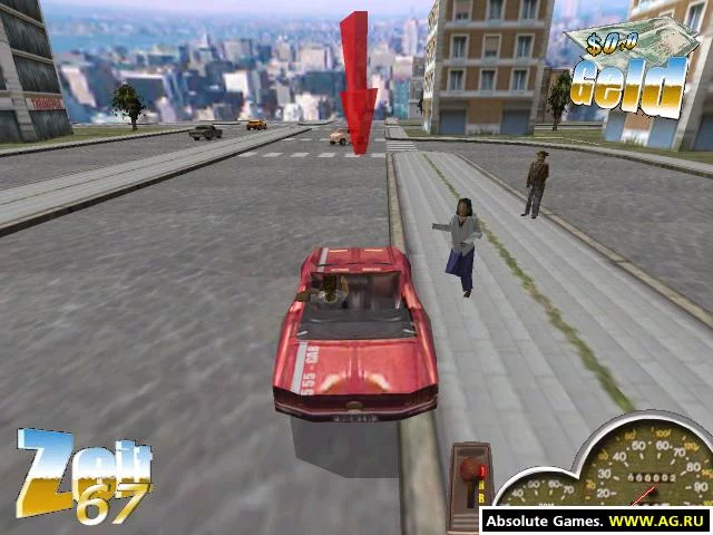 Изображение игры: Super Taxi Driver
