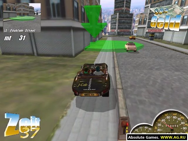 Изображение игры: Super Taxi Driver