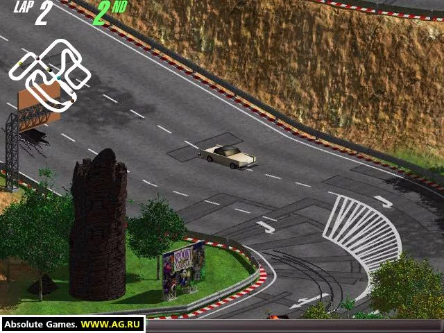 Изображение игры: Mini Car Racing
