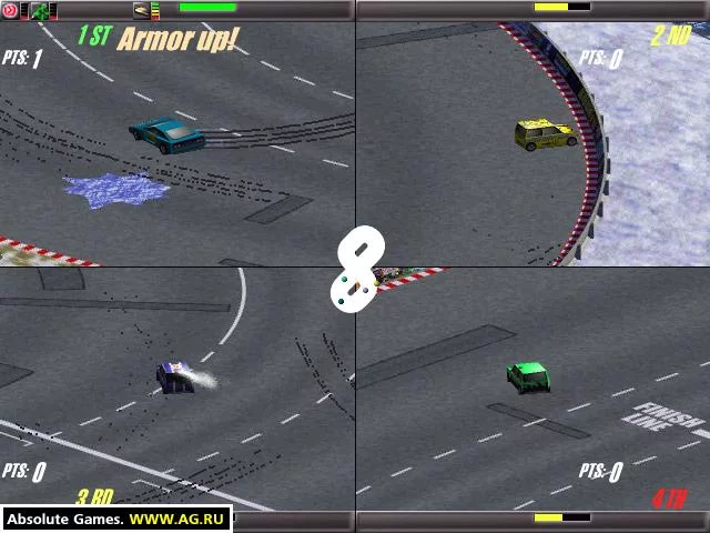 Изображение игры: Mini Car Racing