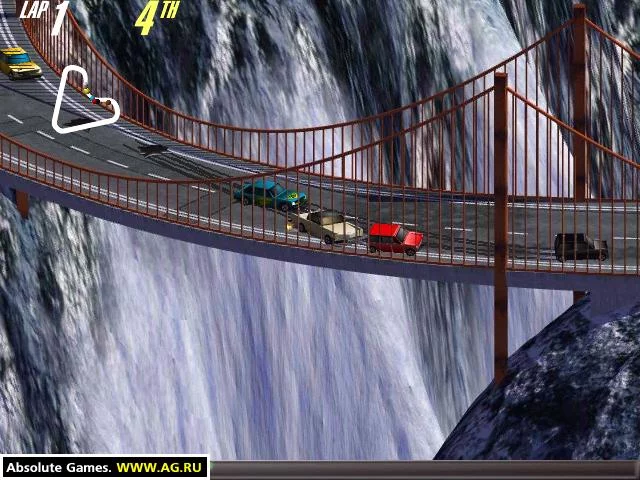 Изображение игры: Mini Car Racing