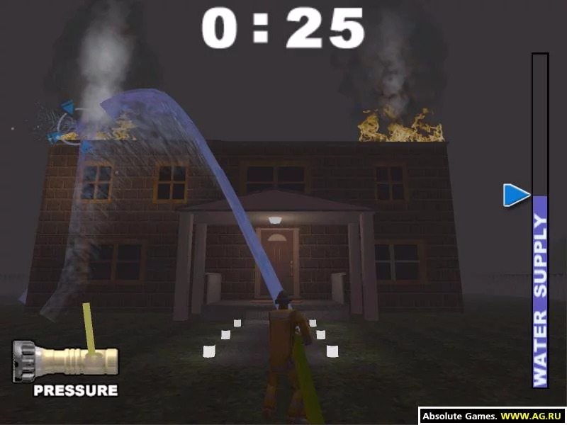Изображение игры: In the Line of Duty: FireFighter