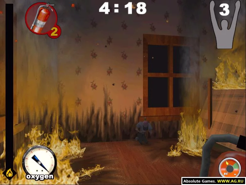 Изображение игры: In the Line of Duty: FireFighter