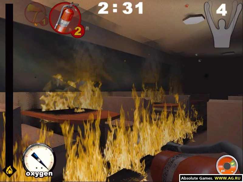Изображение игры: In the Line of Duty: FireFighter